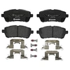Image de Brembo P24072 Plaquettes de Frein Avant - Esemble de 4