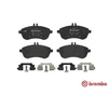 Image de Jeu De Plaquettes De Frein, Frein À Disque P 50 070 Brembo Brembo P50070 Mercedes-Benz