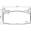 Image de Jeu De Plaquettes De Frein, Frein À Disque P 50 143 Brembo Brembo P50143 Mercedes-Benz