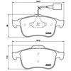 Image de Kit De Plaquettes De Frein, Frein À Disque Brembo Xtra Line P 23 132x Brembo P23132x Alfa Romeo