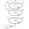 Image de Kit De Plaquettes De Frein, Frein À Disque Brembo Xtra Line P 85 072x Brembo P85072x Audi;Seat;Skoda;Volkswagen