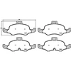 Image de Kit De Plaquettes De Frein, Frein À Disque Brembo Xtra Line P 85 160x Brembo P85160x Audi