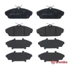 Image de Kit De Plaquettes De Frein, Frein À Disque P 82 003 Brembo Brembo P82003