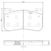 Image de Jeu De Plaquettes De Frein, Frein À Disque P 06 100 Brembo Brembo P06100 Bmw