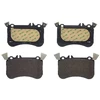 Image de Kit De Plaquettes De Frein, Frein À Disque Plaquette De Frein Directionnelle P50121 Brembo Brembo P50121 Mercedes-Benz