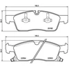 Image de Kit De Plaquettes De Frein, Frein À Disque P 37 027 Brembo Brembo P37027 Jeep