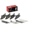 Image de Jeu De Plaquettes De Frein, Frein À Disque P 65 044 Brembo Brembo P65044 Audi;Porsche