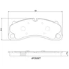 Image de Jeu De Plaquettes De Frein, Frein À Disque P 65 048 Brembo Brembo P65048 Porsche