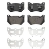 Image de Jeu De Plaquettes De Frein, Frein À Disque P85181 Brembo Brembo P85181 Audi
