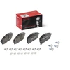 Image de Jeu De Plaquettes De Frein, Frein À Disque P 24 235 Brembo Brembo P24235 Ford