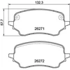 Image de Jeu De Plaquettes De Frein, Frein À Disque P24236 Brembo Brembo P24236 Ford