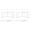 Image de Jeu De Plaquettes De Frein, Frein À Disque P 85 183 Brembo Brembo P85183 Audi