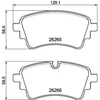 Image de Jeu De Plaquettes De Frein, Frein À Disque P 85 185 Brembo Brembo P85185 Audi;Volkswagen