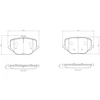Image de Jeu De Plaquettes De Frein, Frein À Disque P 50 170 Brembo Brembo P50170 Mercedes-Benz