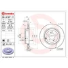 Image de Disque De Frein Brembo 09.a197. Mitsubishi