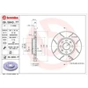 Image de Disque De Frein Brembo 09.5843.77 Fiat;Opel;Vauxhall
