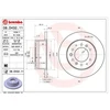 Image de Disque De Frein Brembo 08.d432. Hyundai