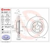 Image de Disque De Frein Brembo 09.e237. Hyundai;Kia