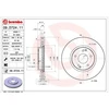 Image de Disque De Frein Brembo 09.d724. Kg Mobility;Ssangyong