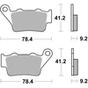 Image de Jeu De Plaquettes De Frein, Frein À Disque 07bb02tt Brembo Brembo 07bb02tt