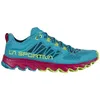 Image de La Sportiva - Helios III - Chaussures trail femme Topaz / Red Plum - 37.5