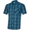 Image de La Sportiva - Nomad SS Shirt - Chemise homme Storm Blue / Maui - S