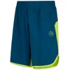 Image de La Sportiva - Sudden Short - Short trail homme Storm Blue / Lime Punch - XL