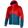 Image de La Sportiva - Alpine Guide Primaloft Hoody - Doudoune homme Poppy / Storm Blue - S