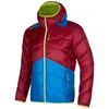 Image de La Sportiva - Pinnacle Down Jkt - Doudoune homme Sangria / Electric Blue - M