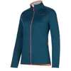 Image de La Sportiva - Elements Jkt - Polaire femme Storm Blue / Cherry Tomato - M