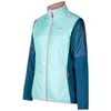 Image de La Sportiva - Ascent Primaloft Jkt - Doudoune femme Iceberg / Storm Blue - M