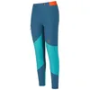 Image de La Sportiva - Camino Tight Pant - Pantalon randonnée femme Storm Blue / Lagoon - S