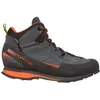 Image de La Sportiva - Boulder X Mid - Chaussures approche Carbon / Flame - 41.5