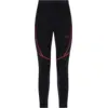 Image de La Sportiva - Triumph Tight Pant - Collant running femme Black / Hibiscus - XS