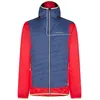 Image de La Sportiva - Zeal Jkt - Doudoune homme Night Blue / Tango Red - M