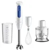 Image de Braun MultiQuick 3 MQ30.202M, Mixeur Plongeant avec Technologie PowerBell VPlus, 2 Vitesses+Turbo, EasyClick Plus pour Accessoires, Anti Éclaboussures, Hachoir 350ml, Verre 600ml, Fouet, 900W, Noir en occasion ou reconditionné