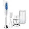 Image de Braun Household 0X22111219 MQ 3025 Mixeur plongeant à spaghetti, PC, blanc/bleu/acier inoxydable en occasion ou reconditionné