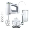 Image de Braun HM5137WH Batteur avec Fouet/Pétrin amovibles Blanc/Gris 750 W en occasion ou reconditionné
