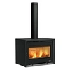 Image de Poêle à bois 12.4kw noir DANTE5.0