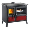 Image de Cuisinière à bois 8.7 kw bordeaux Extraflame MILLY.16BORDEAUX