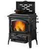 Image de Poêle à bois 7.7kw fonte émaillée noir ISETTACCLEAN
