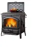 Image de Poêle à bois fonte 4.9kw noir antracite ISOTTACCLEAN