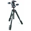 Image de Manfrotto Kit Trépied 190XPRO en Aluminium à 4 Sections avec Rotule 3D   Trépied Photo Professionnel pour Appareils Photo Reflex et Hybrides, Accessoires Inclus en occasion ou reconditionné