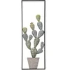 Image de Décoration murale Mauro Ferretti Cactus-frame A Vert 31x2,5x90 cm 031752000A