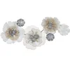Image de Décoration murale Mauro Ferretti Flowery Gris 116,5x8x58 cm 0319510000