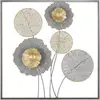 Image de Décoration murale Mauro Ferretti Sqity Gris 50x3,8x50 cm 0319610000