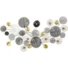 Image de Décoration murale Mauro Ferretti Grid Gris 135x7,5x69 cm 0319440000