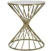Image de Table d'Appoint Design "Hypnose" 50cm Or