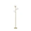 Image de Mauro Ferretti - Lampadaire en métal doré 3 abat-jour Glamy 36 x 190 cm