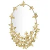 Image de Miroir mural Butterfly ovale ornement papillon 59 x 89.5 cm or